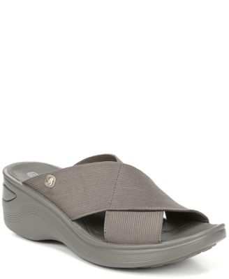 Bzees - Desire Washable Wedge Slide Sandals