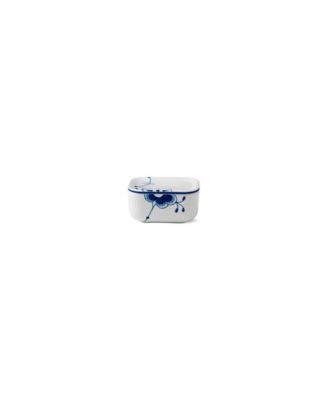 Royal Copenhagen - BLUE FLUTED MEGA BUTTER JAR WITH LID 5"