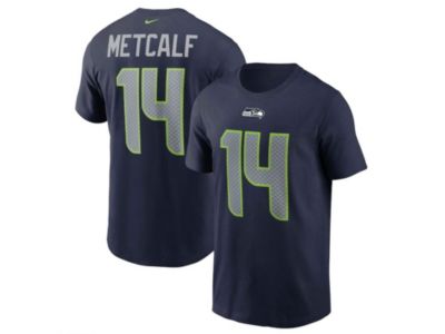 Nike - Seattle Seahawks Men's Pride Name and Number Wordmark T-Shirt D.K. Metcalf