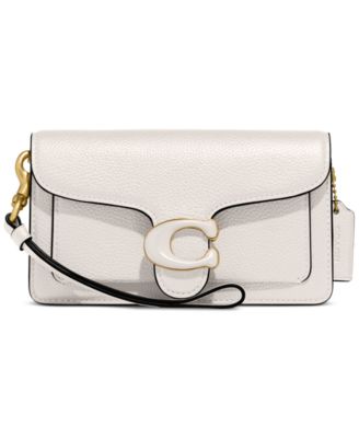 COACH - Tabby Polished Pebble Leather Mini Wristlet