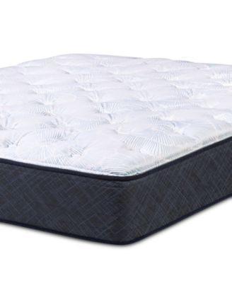 Serta - Perfect Sleeper Adoring Night 10.5" Plush Mattress Set-Queen Split