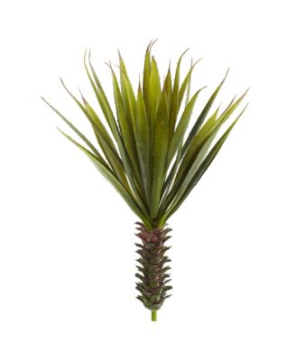 Nearly Natural - 2-Pc. Spiky Agave Succulent Artificial Plant Set