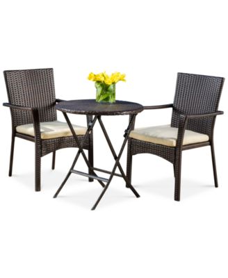 Noble House - 3-Pc Bistro Set, Direct Ship