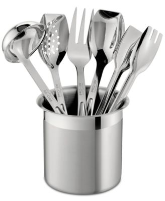 All-Clad - Stainless Steel Kitchen Tools Set, Cook and Serve