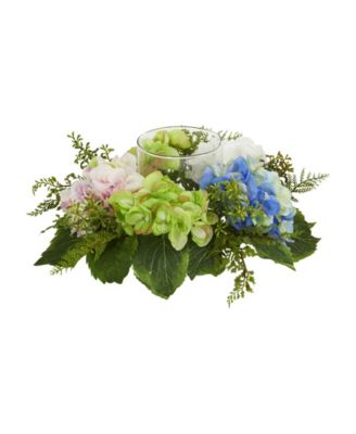 Nearly Natural - Hydrangea Artificial Candelabrum