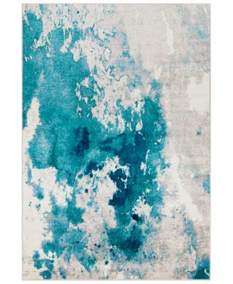 Abbie & Allie Rugs - Paramount PAR-1106 Teal 8'10" x 12'9" Area Rug