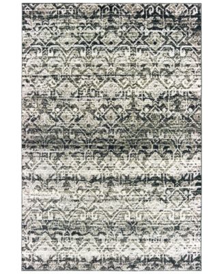Oriental Weavers - Bowen 042H2 Gray/Ivory 3'10" x 5'5" Area Rug