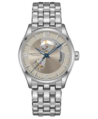 Hamilton - Men's Swiss Automatic Jazzmaster Stainless Steel Bracelet Watch 42mm