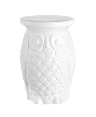 JONATHAN Y - Groovy Owl Garden Stool, Quick Ship
