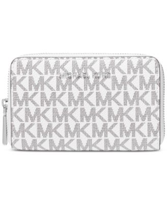Michael Kors - Jet Set Leather Zip-Around Card Case