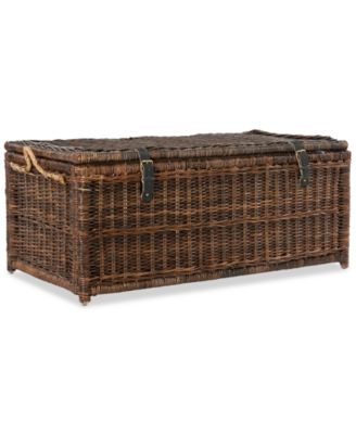 happimess - Caden 46'' Storage Trunk, Quick Ship