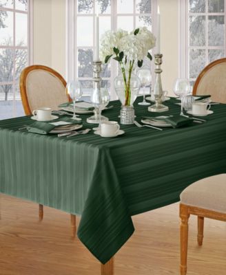 Elrene - DENLEY STRIPE TABLECLOTH COLLECTION