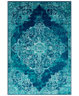 Abbie & Allie Rugs - Paramount PAR-1098 Teal 8'10" x 12'9" Area Rug
