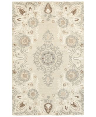 Oriental Weavers - Craft 93000 Sand/Ash 5' x 8' Area Rug