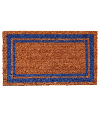 Home & More - Border 18" x 30" Coir/Vinyl Doormat
