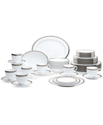 Noritake - Austin Platinum 50-Pc. Service for