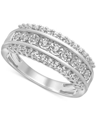 Macy's - Diamond Anniversary Band (1/2 ct. t.w.) in 14k White Gold