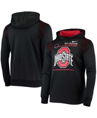 Nike - Men's Ohio State Buckeyes 2021 Player Sideline Performance Hoodie