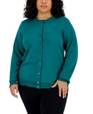 Karen Scott - Plus Size Cardigan