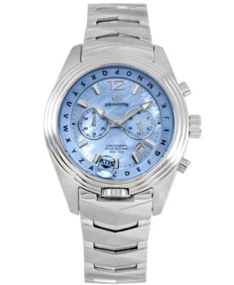 Abingdon Co. - Women's Chronograph Stainless Steel Bracelet Watch 40mm