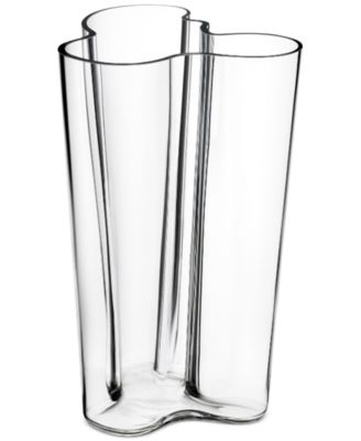 iittala - Aalto Finlandia 10" Clear Vase