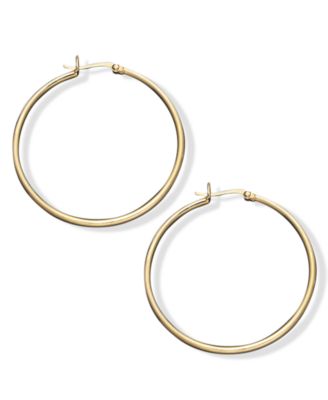 Giani Bernini - Hoop Earrings in 18k Gold Over Sterling Silver