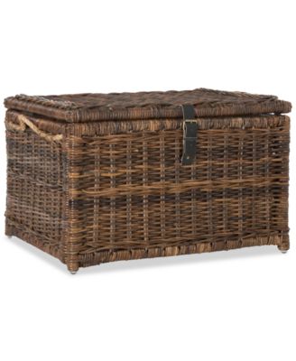 happimess - Caden 30'' Storage Trunk, Quick Ship