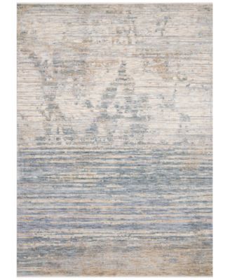 Spring Valley Home - Pandora PAN-06 Ivory/Blue 7'10" x 10' Area Rug