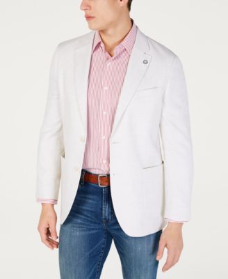 Nautica - Men's Modern-Fit Active Stretch Solid Sport Coat