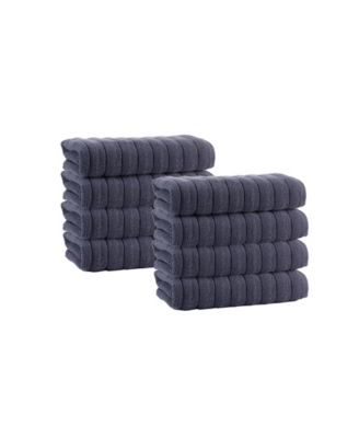 Enchante Home - Vague 8-Pc. Wash Towels Turkish Cotton Towel Set