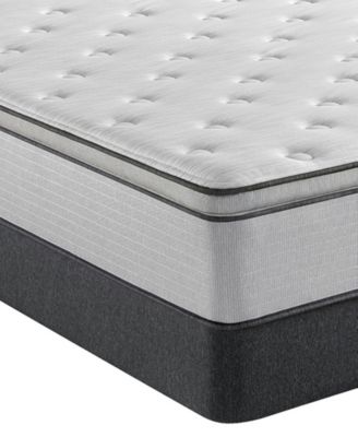 Beautyrest - BR800 13.5" Plush Pillow Top Mattress Set- California King