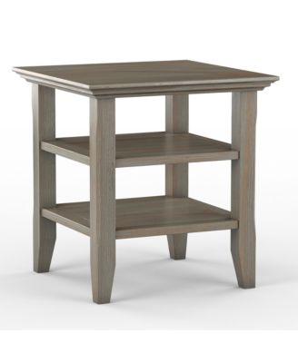 Simpli Home - Acadian End Table, Quick Ship