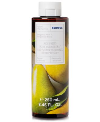 KORRES - Korres Bergamot Pear Renewing Body Cleanser, 8.45-oz.