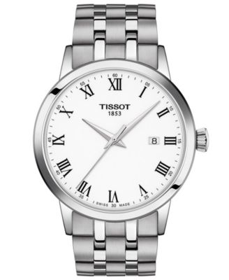 Tissot - Men's Swiss Classic Dream Stainless Steel Bracelet Watch 42mm