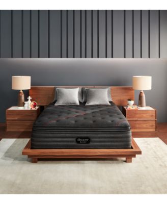 Beautyrest - Black&reg; C-Class 14.25" Medium Pillow Top Mattress Set- King