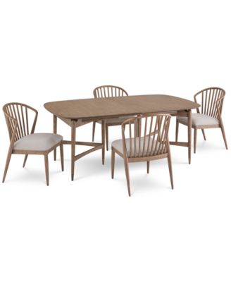 Furniture - Finn 5pc Dining Set (Table & 4 Side Chairs)