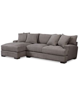Furniture - Rhyder 2-Pc. Sectional with Chaise