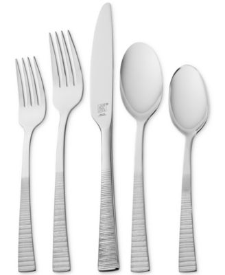 J.A. Henckels - Kingwood 42-Pc. 18/10 Stainless Steel Flatware Set