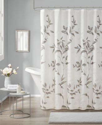 Madison Park - Cecily 72" x 72" Printed Shower Curtain
