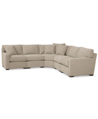 Furniture - Radley 5-Piece Fabric Modular Sectional Sofa