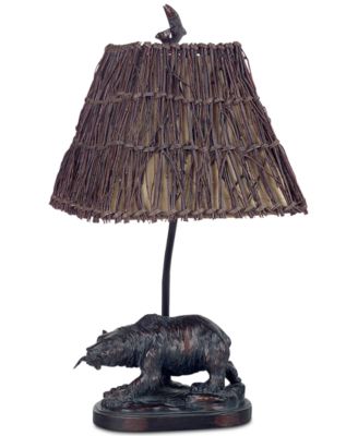 Cal Lighting - 60W Resin Bear Accent Lamp