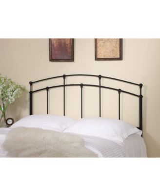 Furniture - Beechhurst Transitional Full/Queen Metal Headboard, Black