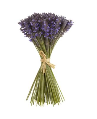 Nearly Natural - 9" Lavender Artificial Flower Bundle with 144 Individual Flowers