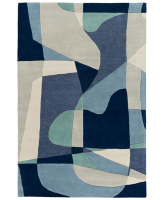 Surya - Forum FM-7195 Teal 6' x 9' Area Rug