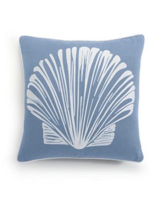 Charter Club - Damask Designs Sea Shells Decorative Pillow, Created for Macys