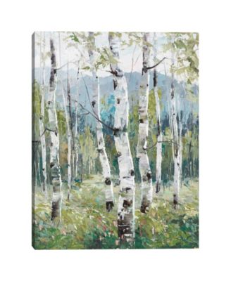 Fine Art Canvas - Spring Greens Light by Dean Bradshaw Canvas Art Print