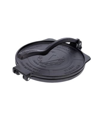 Victoria - Tortilla Press 10" Pataconera, HD Iron, Seasoned