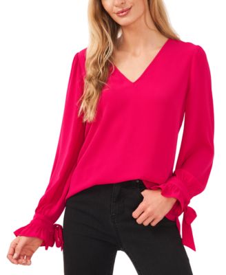 CeCe - Tie-Cuff Top