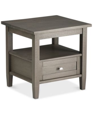 Simpli Home - Burbank End Table, Direct Ship