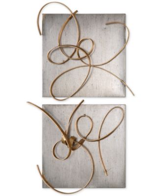 Uttermost - Harmony 2-Pc. Metal Wall Art Set